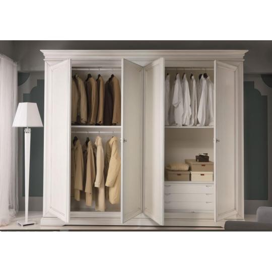 feher klasszikus nagymeretu gardrobszekreny akasztos ruhasszekreny mediterran egyedi butor haloszoba gardrob butorok olasz toszkan stilusu luxus elegans minosegi butorok lameridiana lakberendezesi bolt.jpg